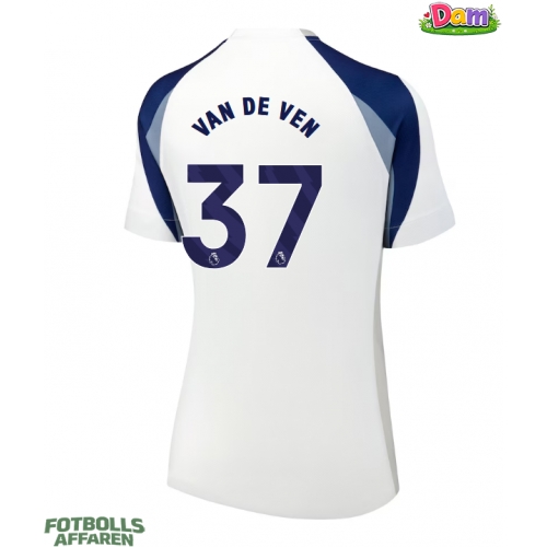Tottenham Hotspur Micky van de Ven #37 Hemmatröja Kvinnor 2025-26 Kortärmad